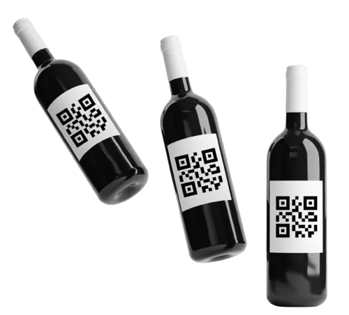 Ajoutez des QR Codes sur vos bouteilles de vins